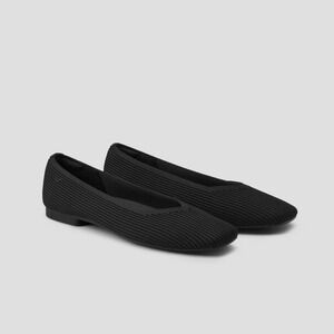 VIVAIA Square-Toe V-Cut Flats (Margot™ 2.0) EU 36/ US 5.5-6